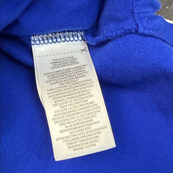 Polo by‎ Ralph Lauren Kids Royal Blue Polo with Orange Accents - Picture 5 of 7